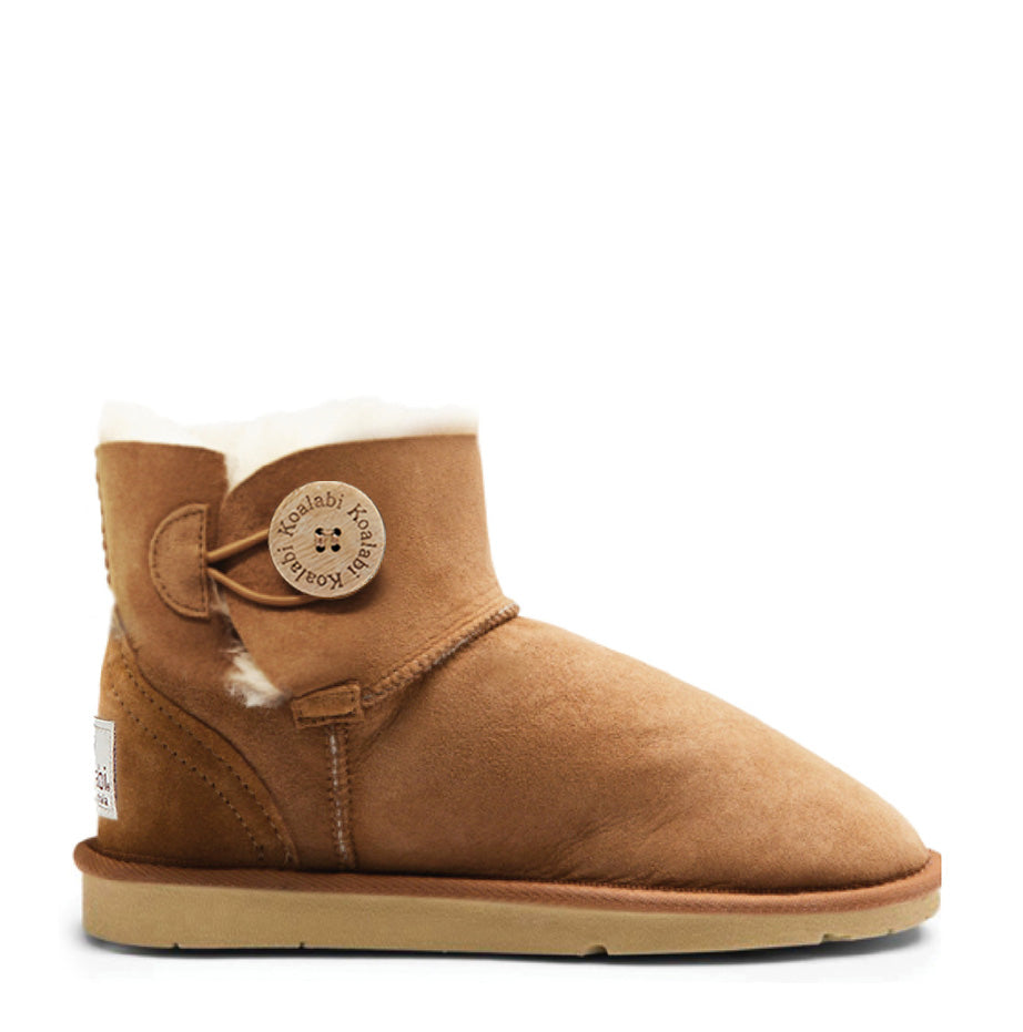 Button Mini Ugg Boots