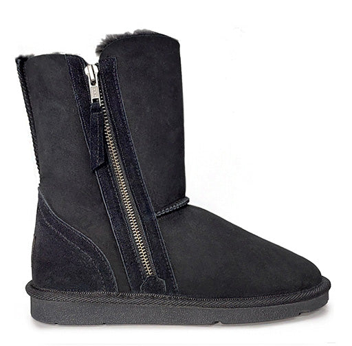 Mid Zip Ugg Boots