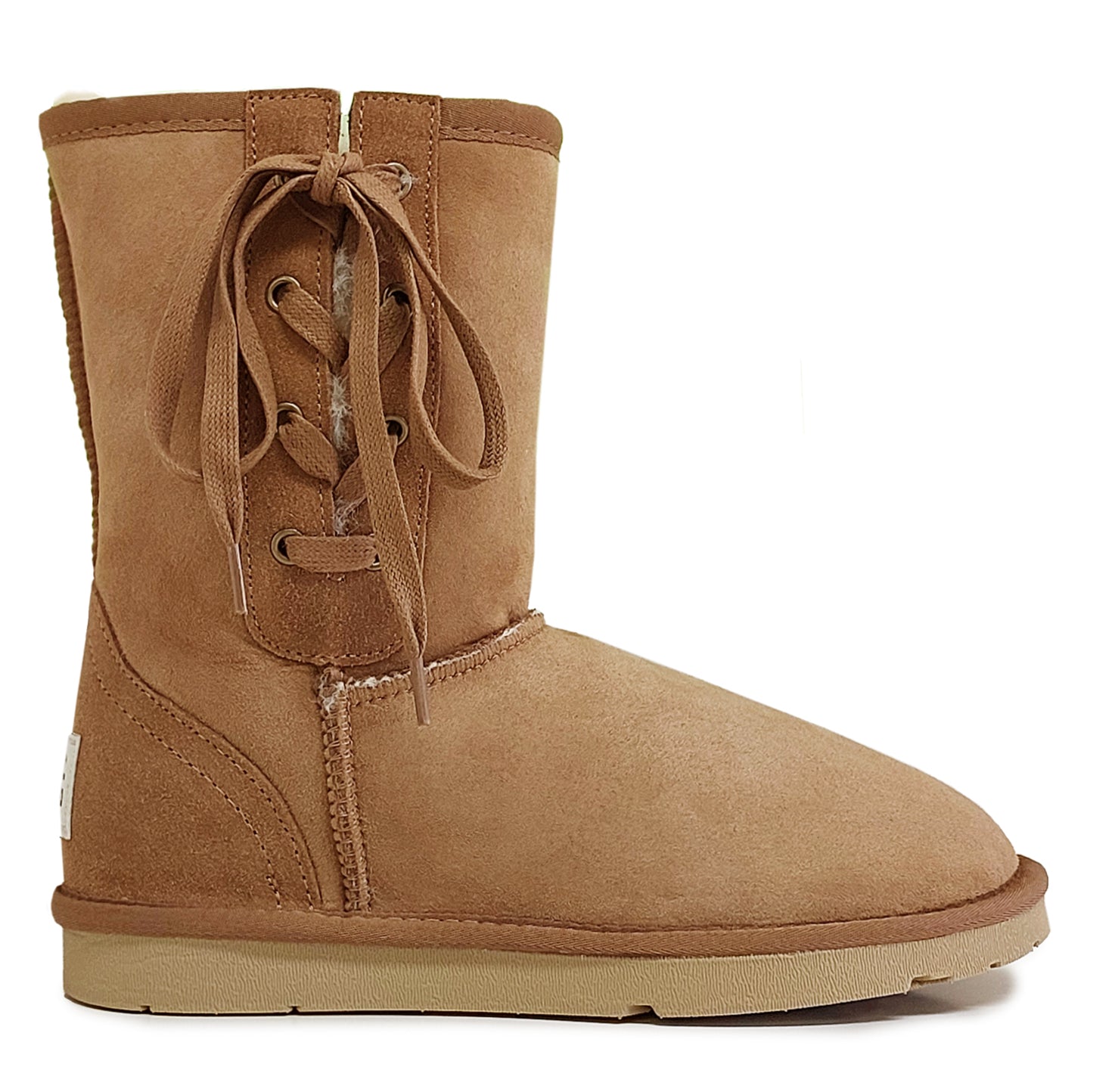 Short Lace-Up Ugg Boots