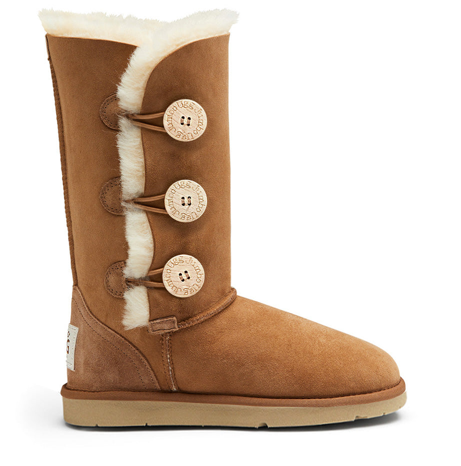 Triple Button Tall Ugg Boots